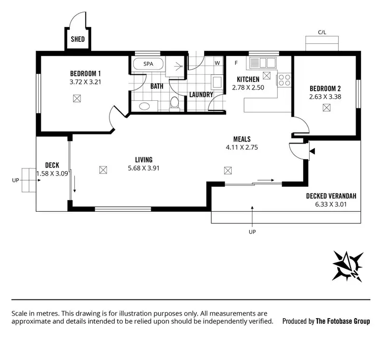 Floorplan of Homely house listing, 4A Marlin Road, Port Willunga SA 5173