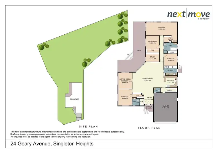 Floorplan of Homely house listing, 24 Geary Avenue, Singleton NSW 2330