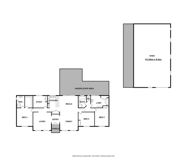 Floorplan of Homely house listing, 622 Chiltern-Barnawartha Road, Barnawartha VIC 3688