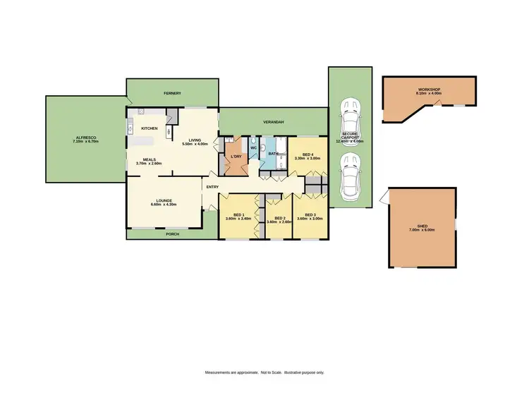 Floorplan of Homely house listing, 68 Finch Street, Beechworth VIC 3747