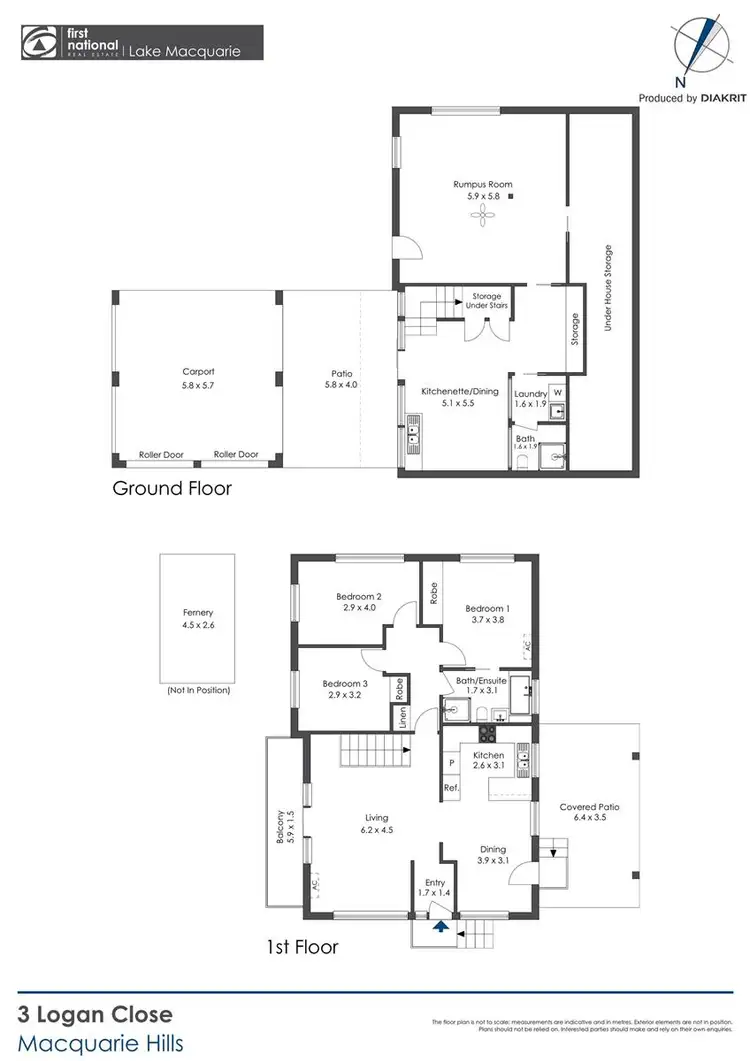 Floorplan of Homely house listing, 3 Logan Close, Macquarie Hills NSW 2285