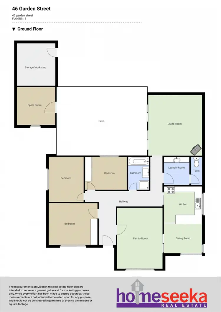 Floorplan of Homely house listing, 46 Garden Street, Warrnambool VIC 3280
