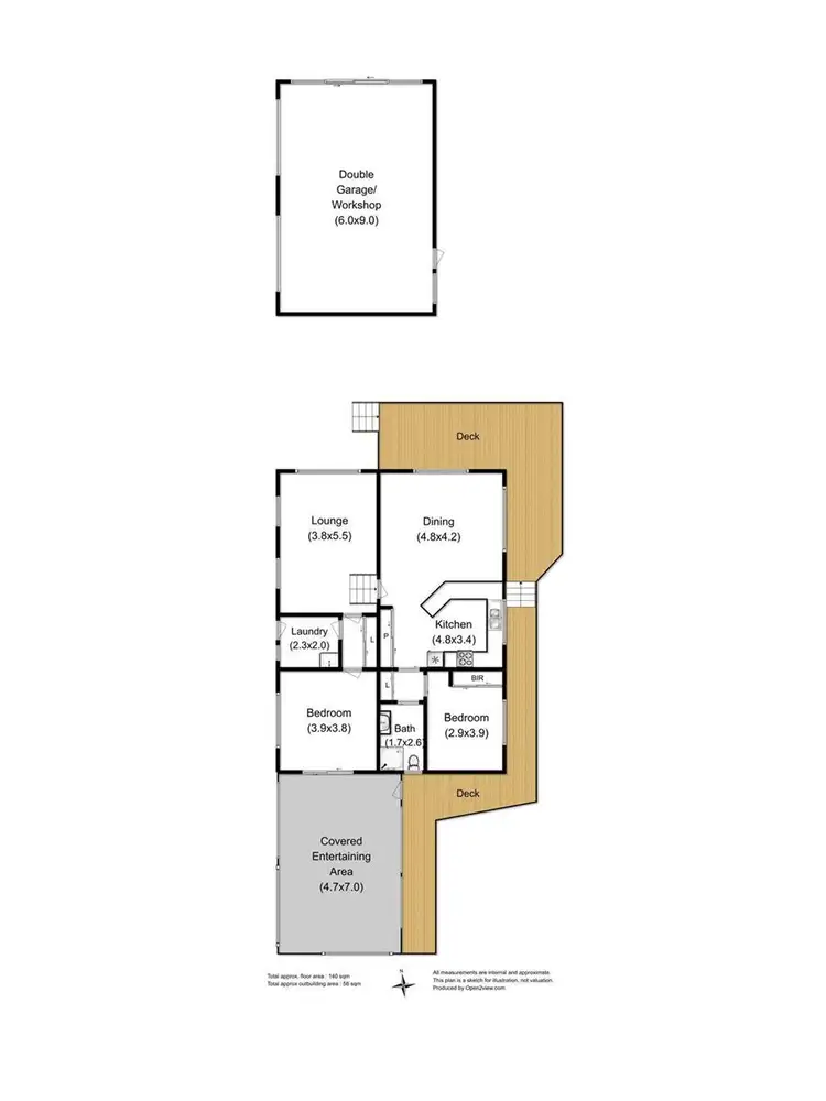 Floorplan of Homely house listing, 11 McKay Street, Dover TAS 7117