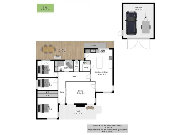 Floorplan of Homely house listing, 8 Finch Street, Beechworth VIC 3747