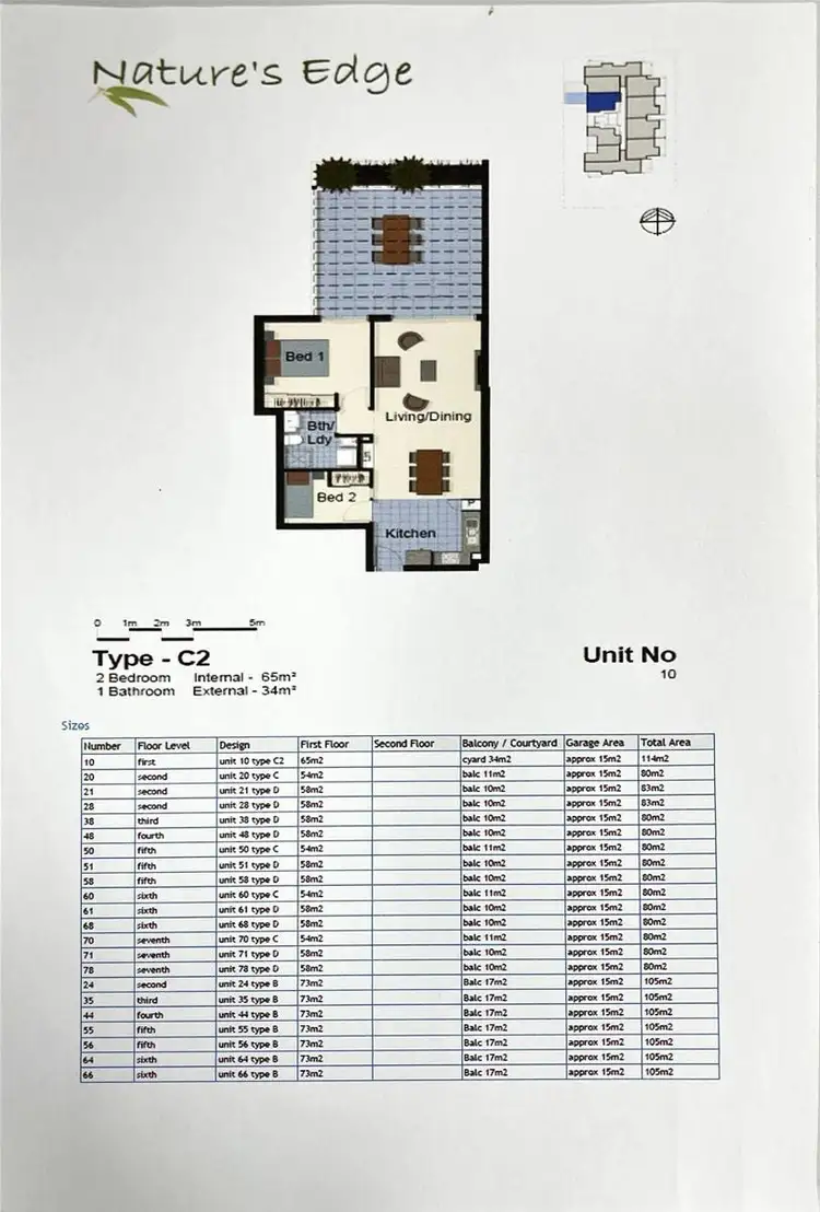 Floorplan of Homely apartment listing, 10/107 Kittyhawk Drive, Chermside QLD 4032