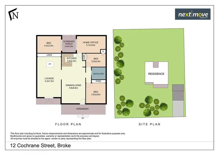 Floorplan of Homely house listing, 12 Cochrane Street, Broke NSW 2330