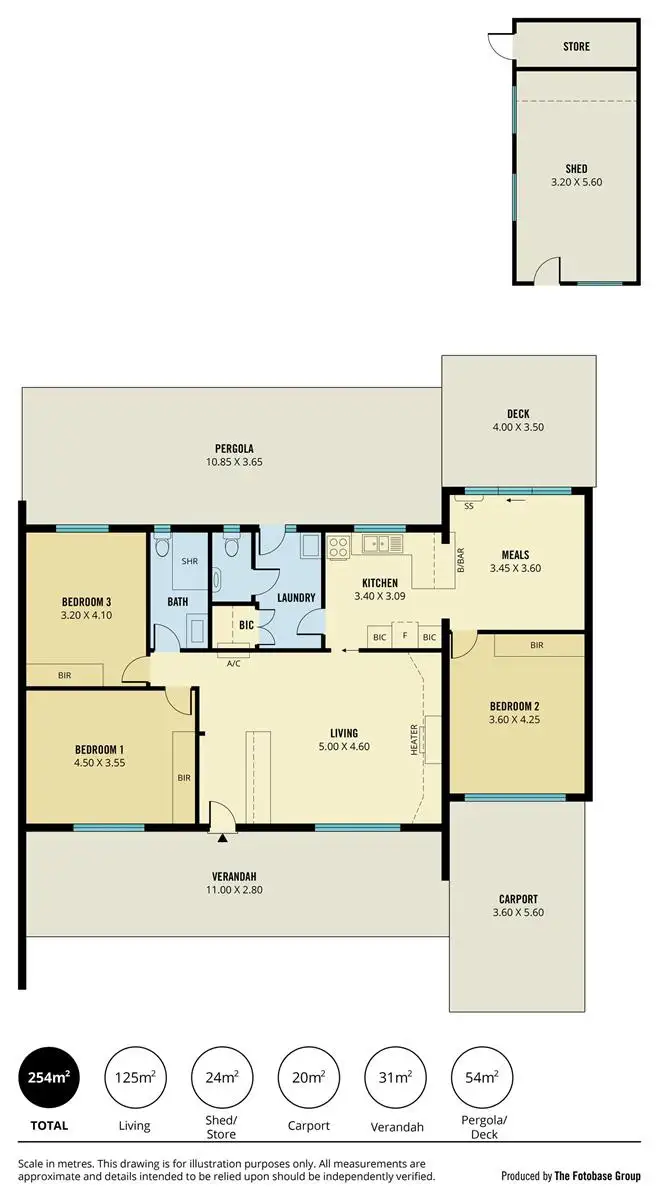 Floorplan of Homely house listing, 183 Hancock Road, Tea Tree Gully SA 5091