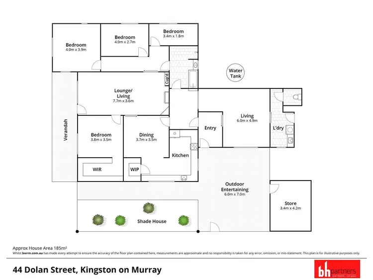 Floorplan of Homely house listing, Lot 44 Dolan Street, Kingston On Murray SA 5331