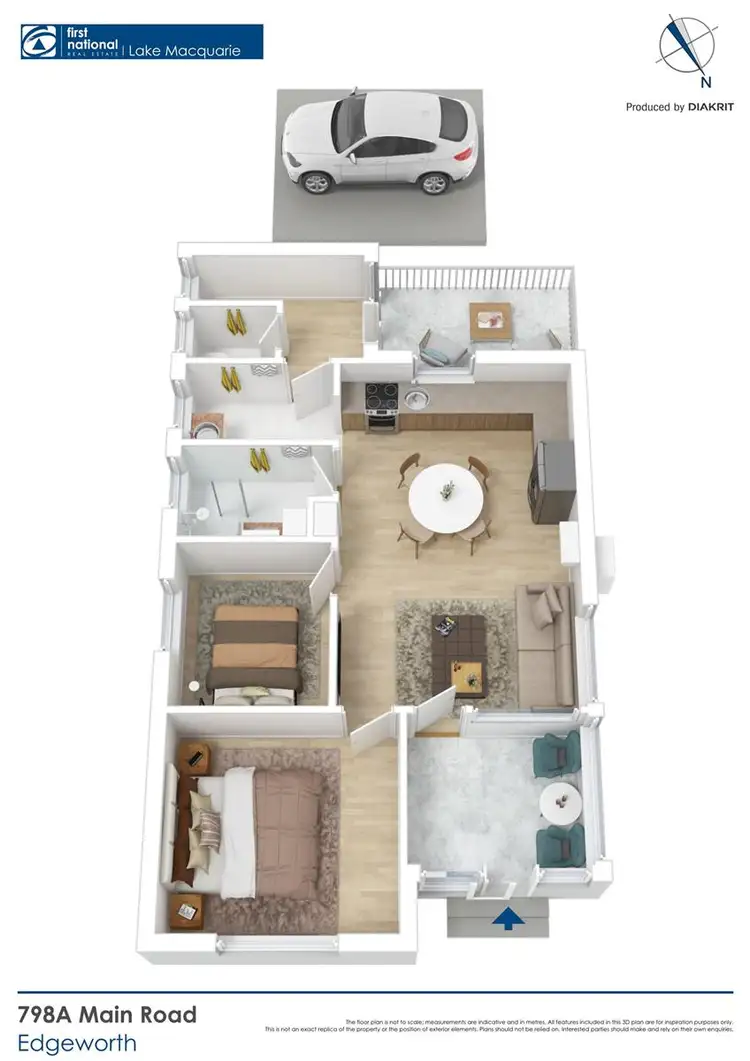 Floorplan of Homely house listing, 798A Main Road, Edgeworth NSW 2285