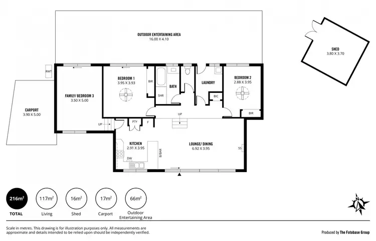 Floorplan of Homely house listing, 6 East Terrace, Hawthorndene SA 5051