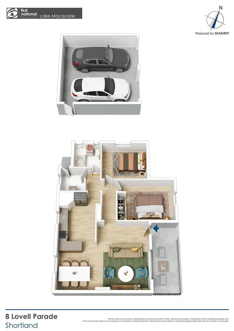 Floorplan of Homely house listing, 8 Lovell Parade, Shortland NSW 2307