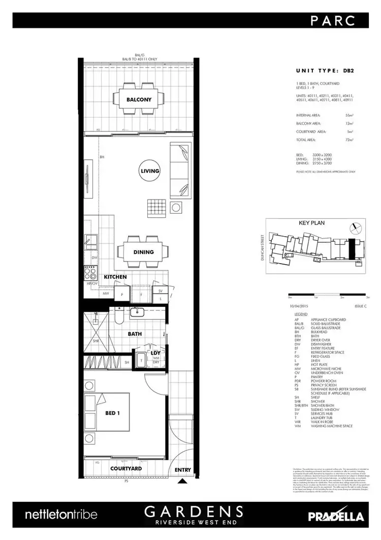 Floorplan of Homely apartment listing, 40711/50 Duncan Street, West End QLD 4101