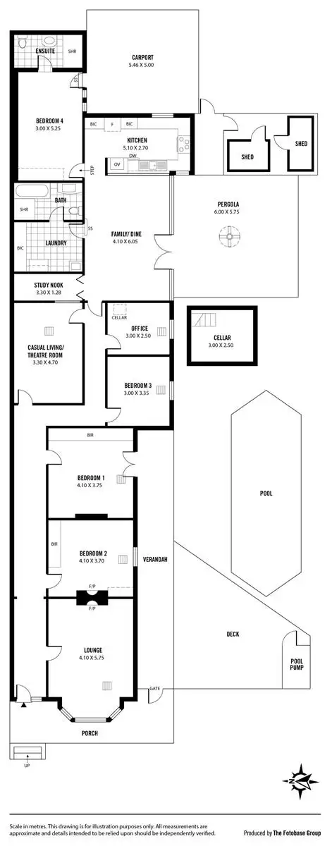 Floorplan of Homely house listing, 20 The Parkway, Leabrook SA 5068