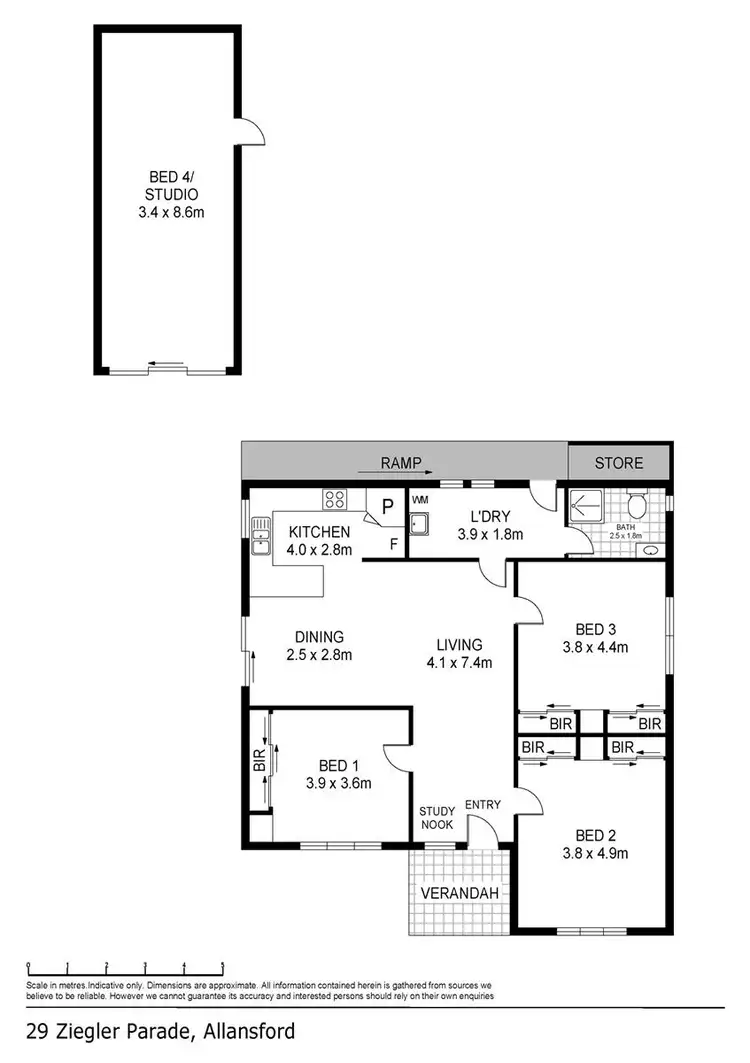 Floorplan of Homely house listing, 29 Ziegler Parade, Allansford VIC 3277