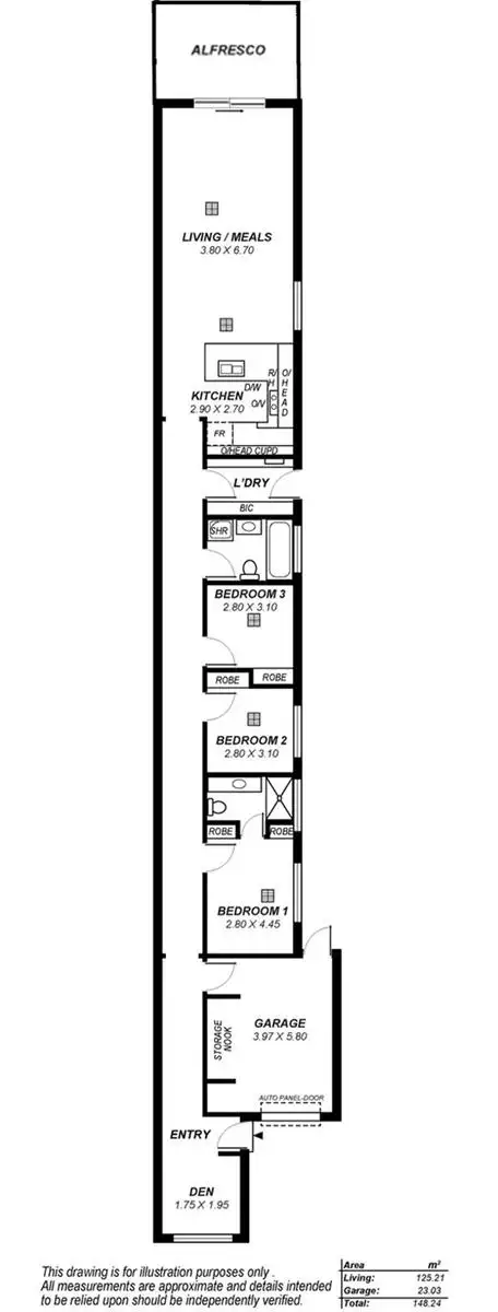 Floorplan of Homely house listing, 33 Elizabeth Avenue, Plympton SA 5038