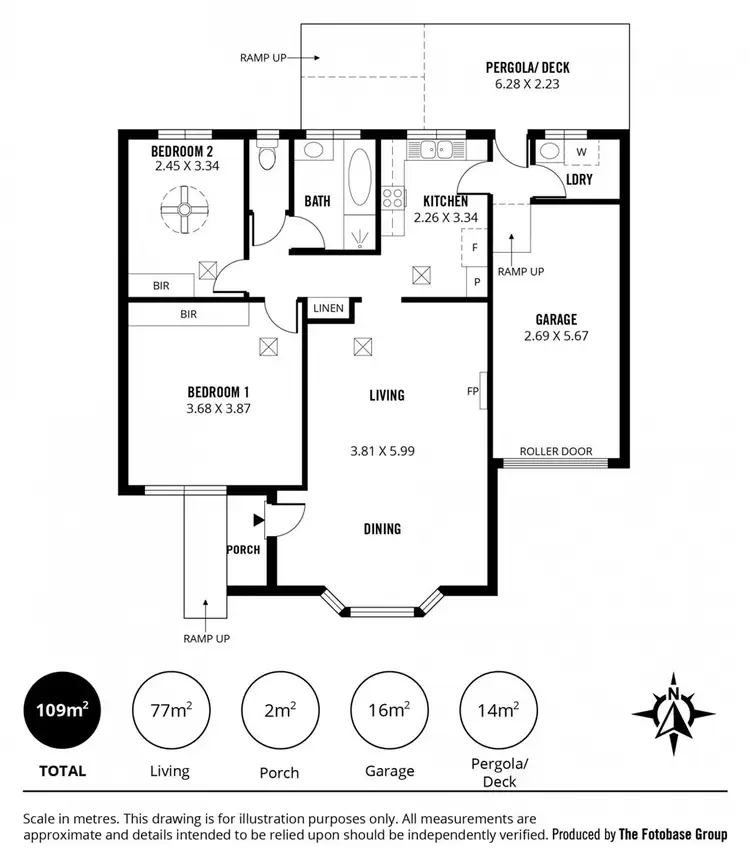 Floorplan of Homely unit listing, 4/7 Chisholm Avenue, Burnside SA 5066