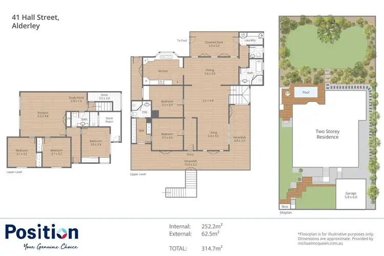 Floorplan of Homely house listing, 41 Hall Street, Alderley QLD 4051