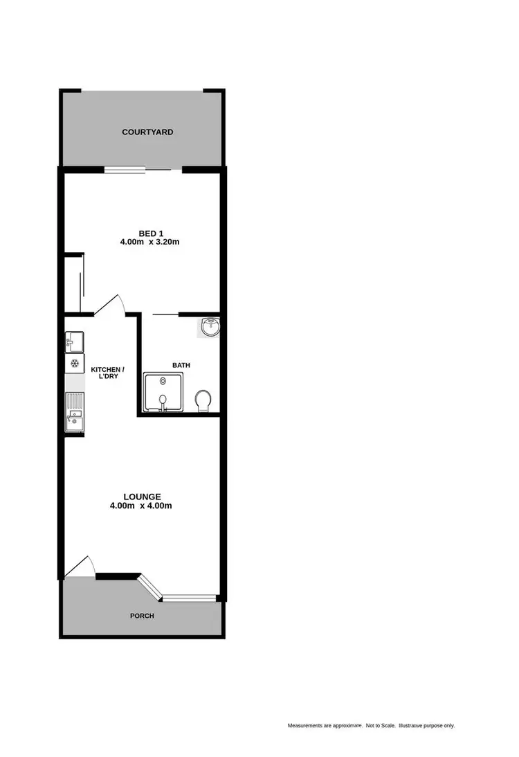 Floorplan of Homely unit listing, 3/7 Severin Court, Thurgoona NSW 2640
