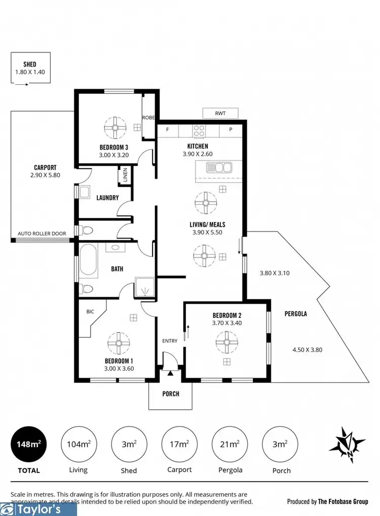 Floorplan of Homely house listing, 5/183 Martins Road, Parafield Gardens SA 5107