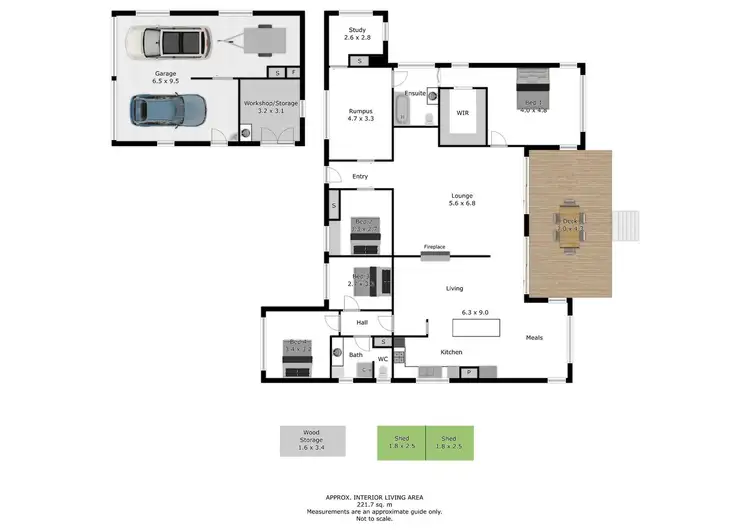 Floorplan of Homely house listing, 22 Malakoff Road, Beechworth VIC 3747