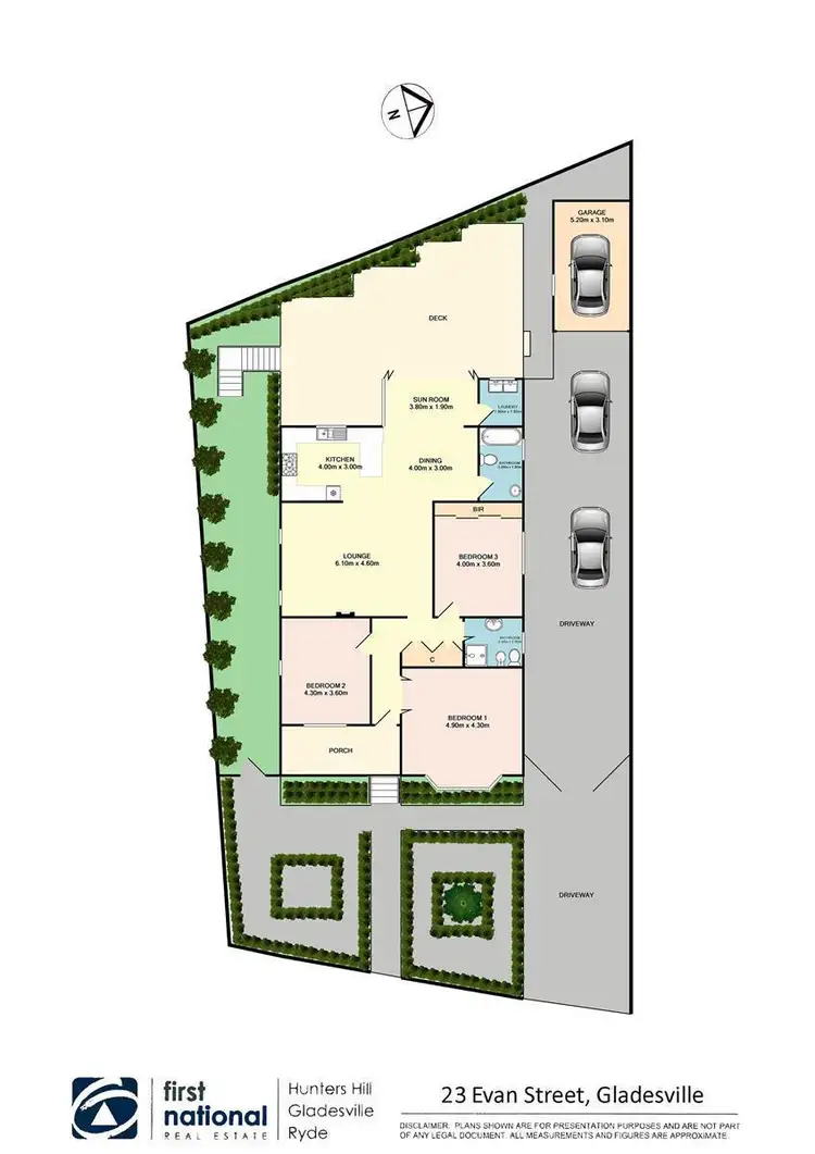 Floorplan of Homely house listing, 23 Evan Street, Gladesville NSW 2111