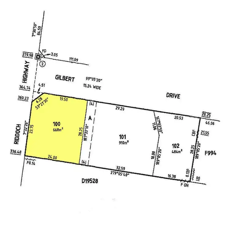 Floorplan of Homely land listing, LOT 100/179A Gordon Street, Naracoorte SA 5271