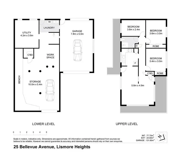 Floorplan of Homely house listing, 25 Bellevue Avenue, Lismore Heights NSW 2480