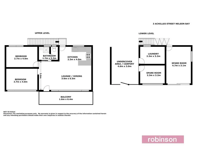 Floorplan of Homely house listing, 3 Achilles Street, Nelson Bay NSW 2315