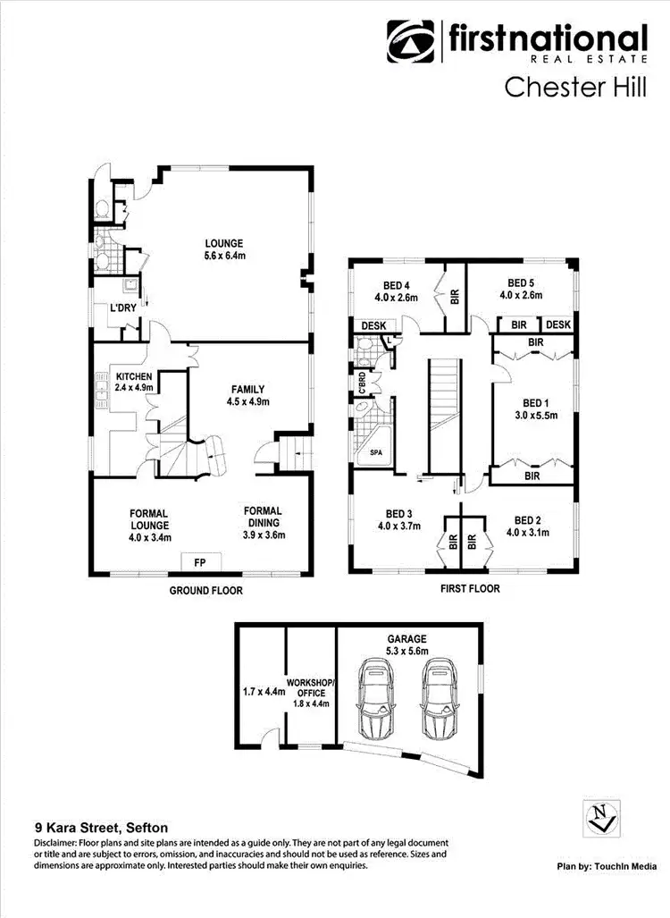 Floorplan of Homely house listing, 9 Kara Street, Sefton NSW 2162