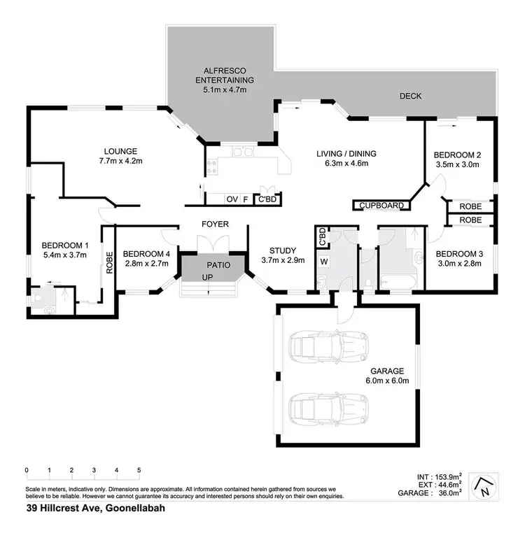 Floorplan of Homely house listing, 39 Hillcrest Avenue, Goonellabah NSW 2480