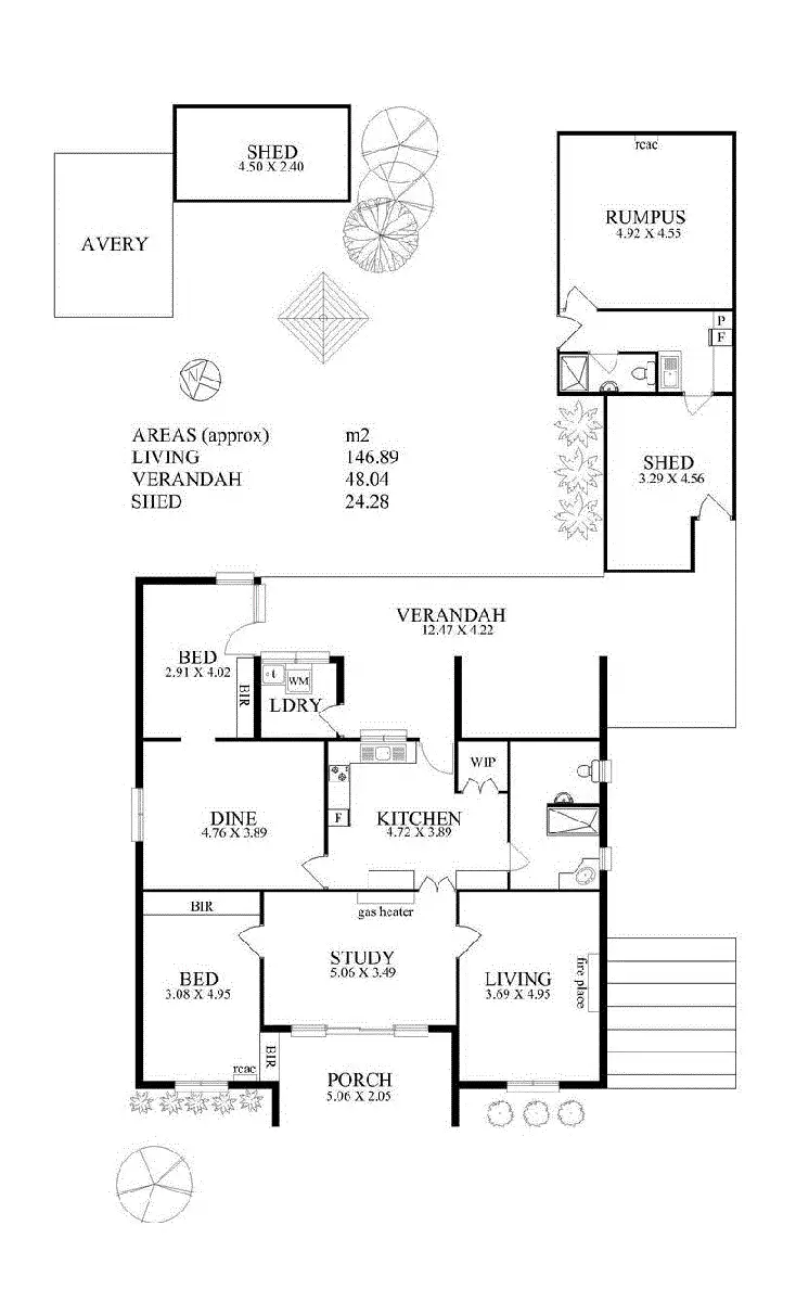 Floorplan of Homely house listing, 41 West Street, Ascot Park SA 5043
