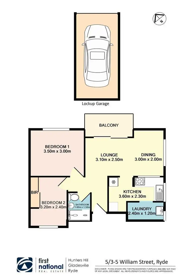 Floorplan of Homely apartment listing, 5/3 William Street, Ryde NSW 2112