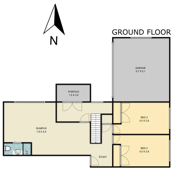 Floorplan of Homely house listing, 23 Ashford Parade, Merewether Heights NSW 2291