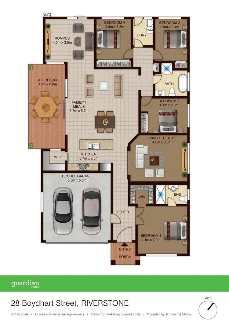 Floorplan of Homely house listing, 28 Boydhart Street, Riverstone NSW 2765