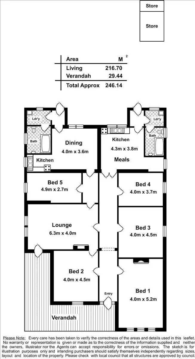 Floorplan of Homely house listing, 29 Hackney Road, Hackney SA 5069