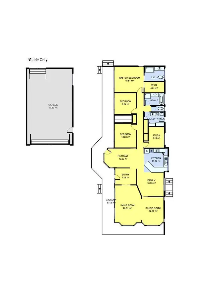 Floorplan of Homely house listing, 21 Rosslare Court, Portarlington VIC 3223