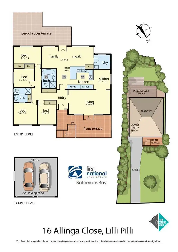 Floorplan of Homely house listing, 16 Allinga Close, Lilli Pilli NSW 2536