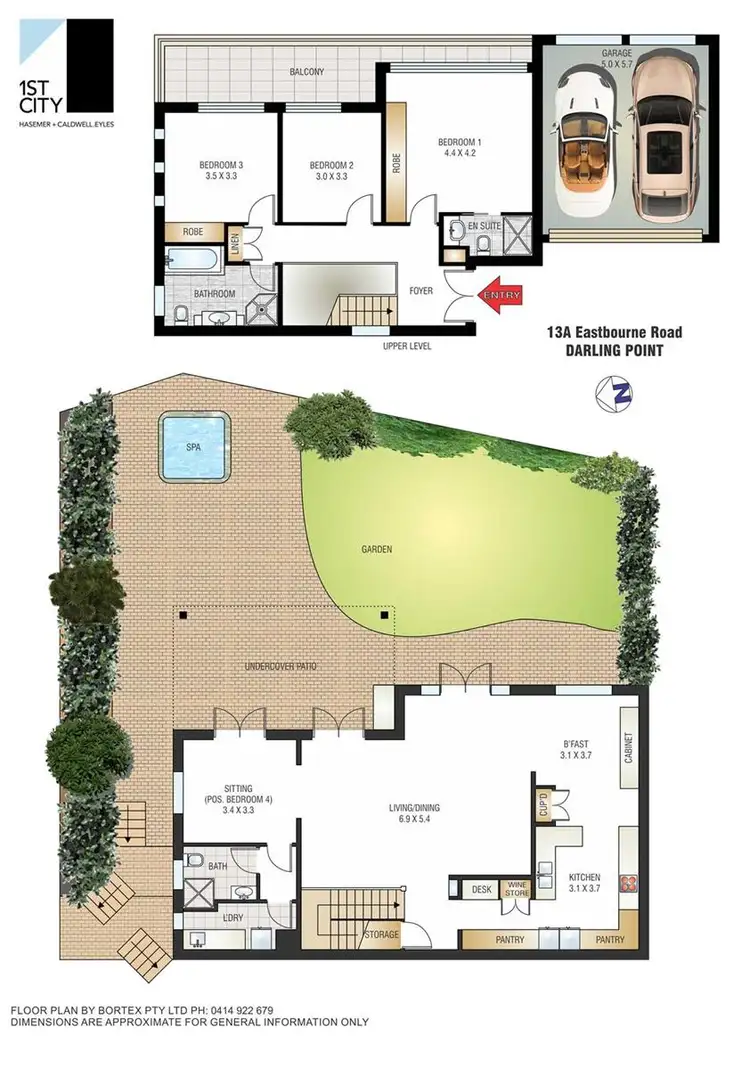 Floorplan of Homely apartment listing, 13A Eastbourne Road, Darling Point NSW 2027