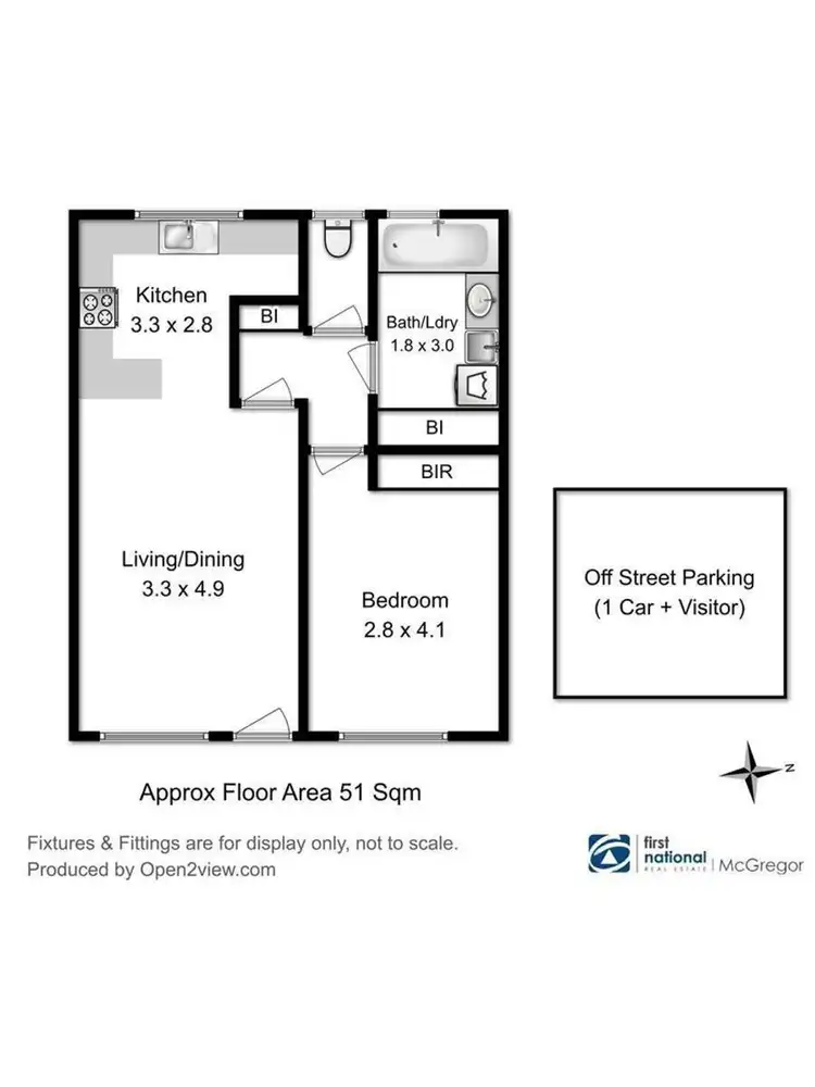 Floorplan of Homely unit listing, 4/10 Alexandra Esplanade, Bellerive TAS 7018