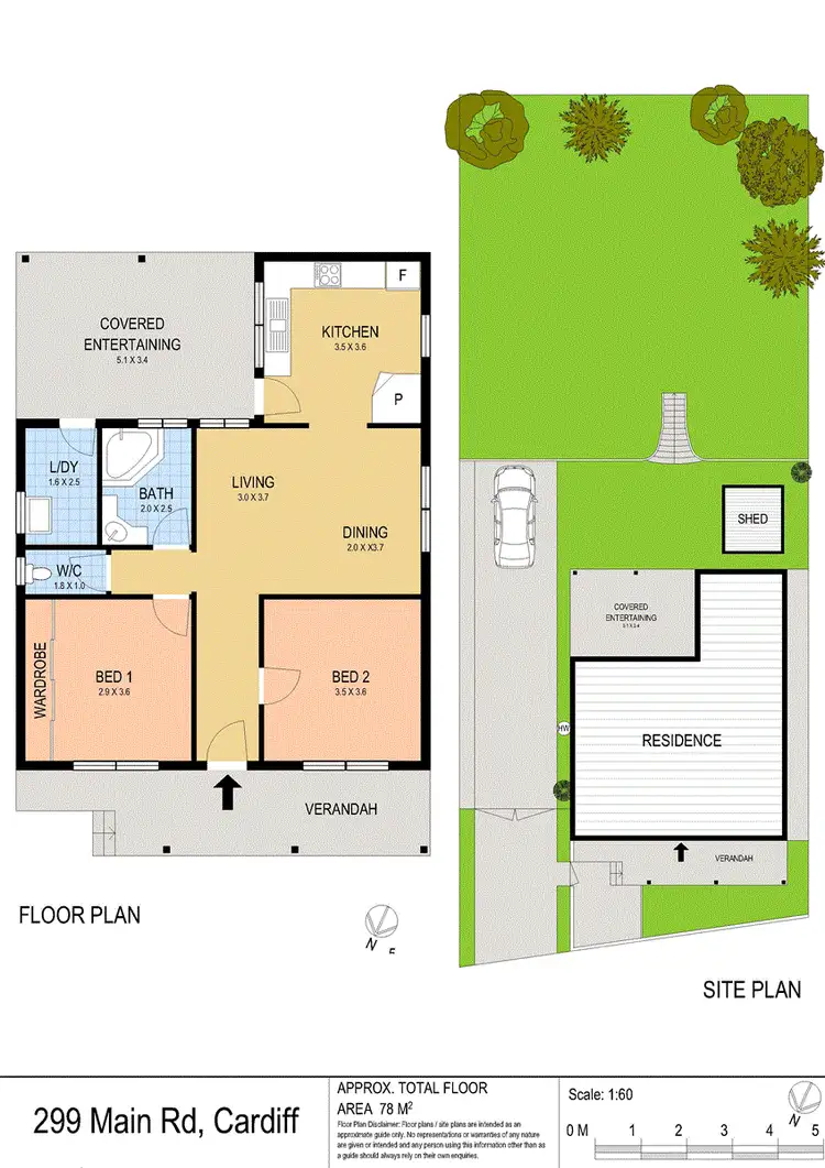 Floorplan of Homely house listing, 299 Main Road, Cardiff NSW 2285