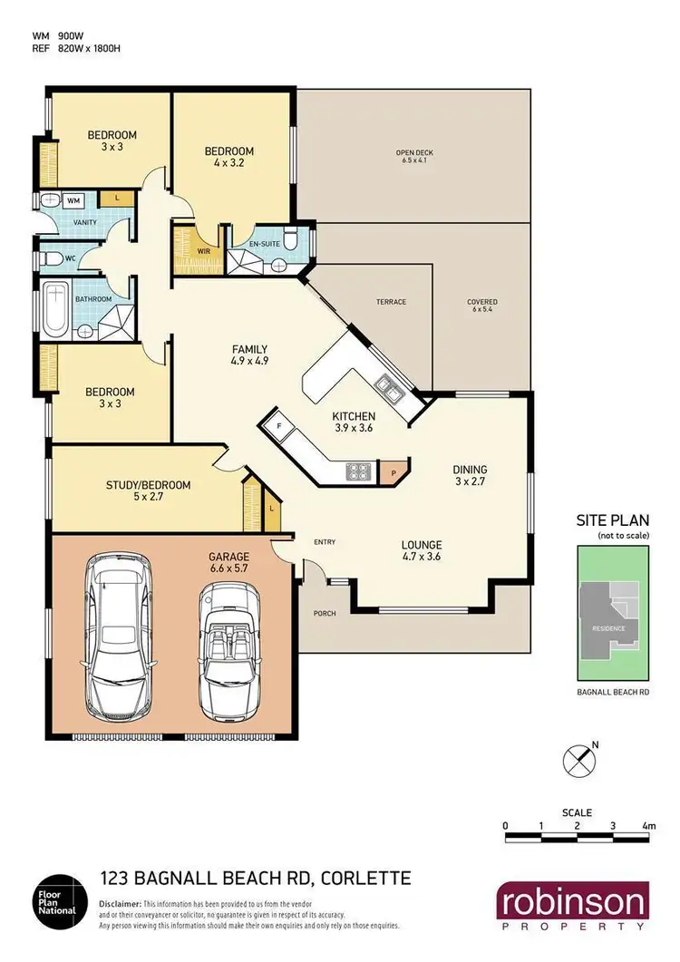 Floorplan of Homely house listing, 123 Bagnall Beach Road, Corlette NSW 2315