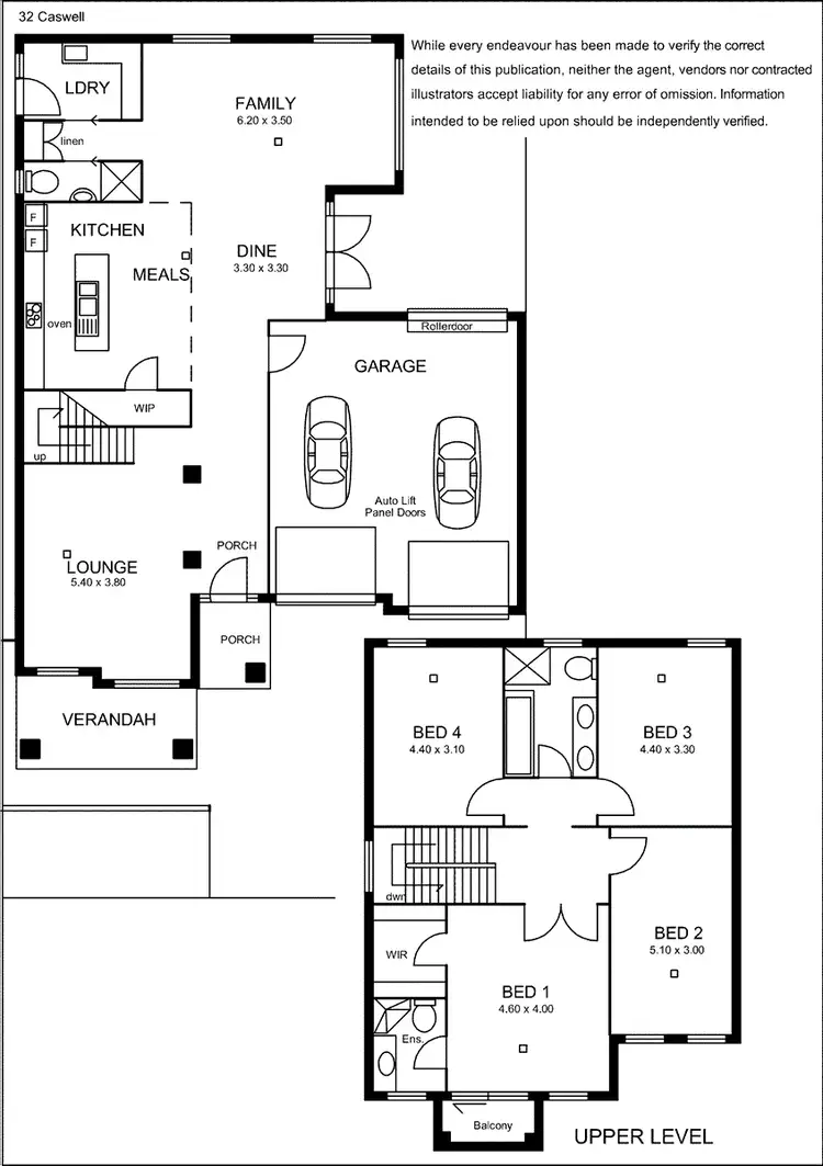 Floorplan of Homely house listing, 32 Caswell Circuit, Mawson Lakes SA 5095