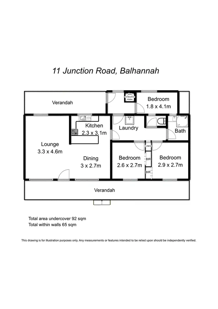 Floorplan of Homely house listing, 11 Junction Road, Balhannah SA 5242