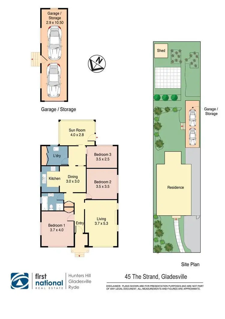 Floorplan of Homely house listing, 45 The Strand, Gladesville NSW 2111