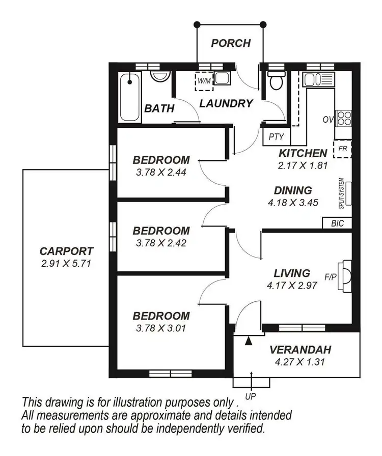 Floorplan of Homely house listing, 2 McKay Street, Broadview SA 5083