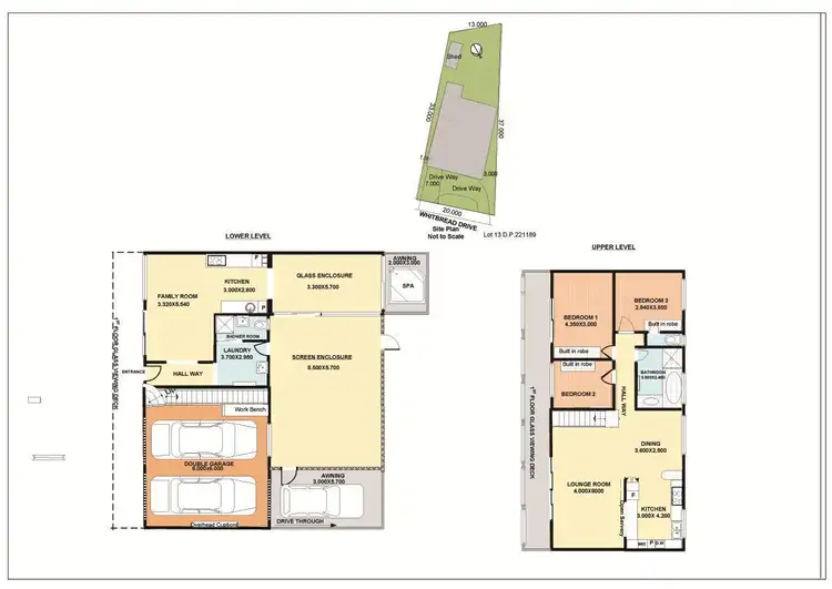 Floorplan of Homely house listing, 47 Whitbread Drive, Lemon Tree Passage NSW 2319