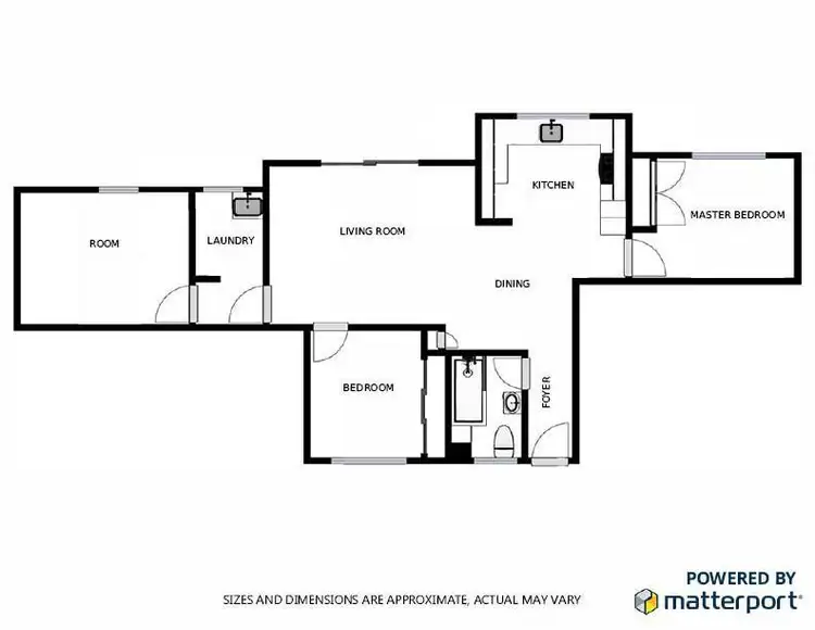 Floorplan of Homely unit listing, 1/14 Fourteenth Avenue, Palm Beach QLD 4221