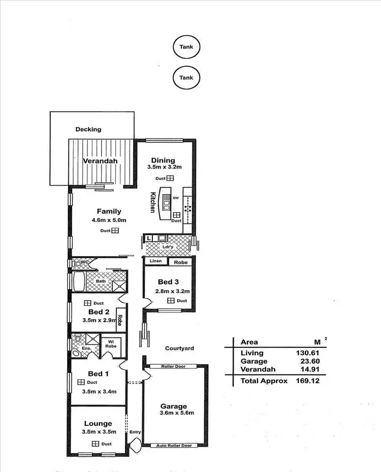 Floorplan of Homely house listing, 36B The Grove, Lower Mitcham SA 5062