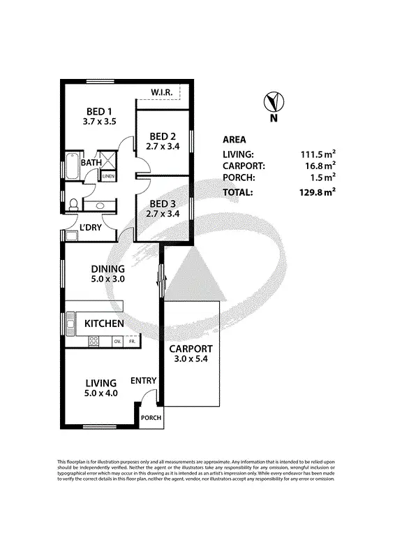 Floorplan of Homely house listing, 17 Parkview Drive, Mount Barker SA 5251