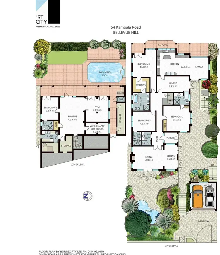 Floorplan of Homely house listing, 54 Kambala Road, Bellevue Hill NSW 2023
